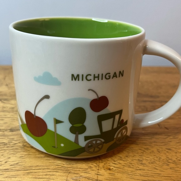 Starbucks Other - Starbucks Coffee Mug YOU ARE HERE: Michigan